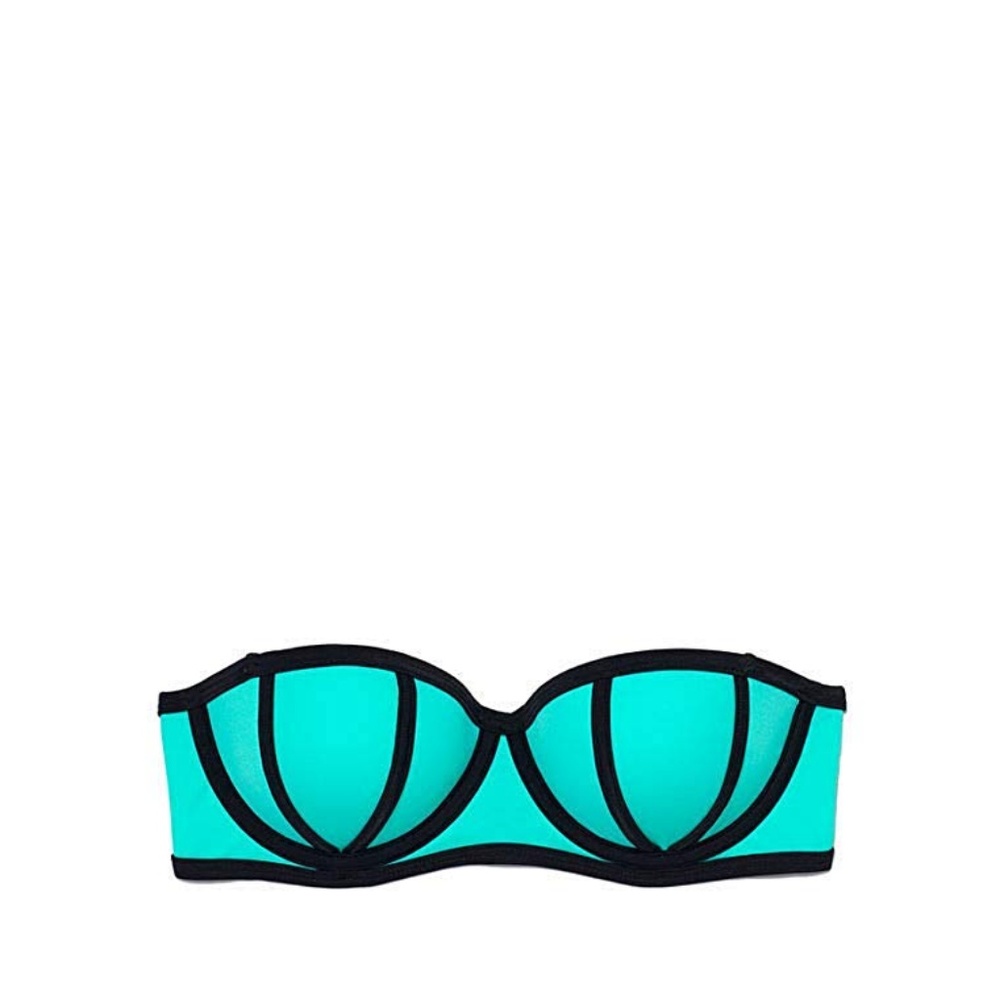 Victoria's Secret Pink Push-Up Bandeau Swim Top
